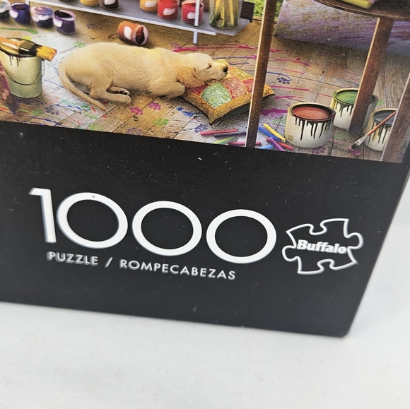Buffalo Games Signature Collection The Artist's Room 1000 Piece Jigsaw Puzzle - Picture 4 of 11